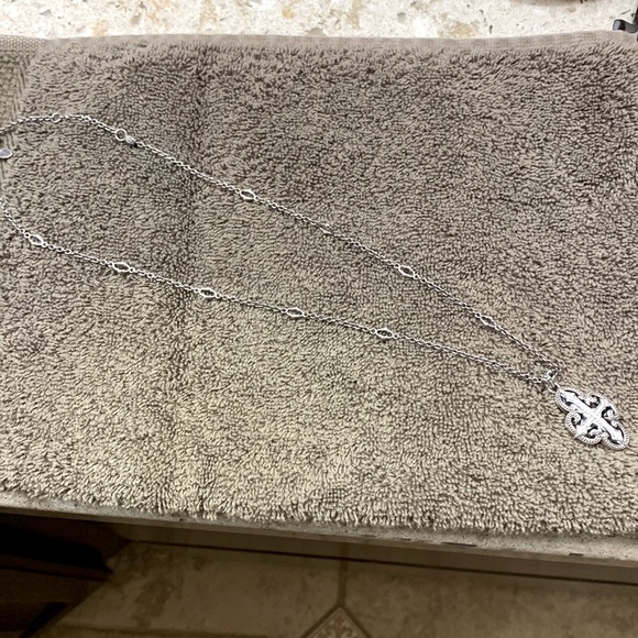 Scott Kay Sterling Silver Cross Pendant Necklace - Picture 3 of 7